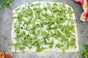 Рулет из лаваша с рыбой - фото шаг 4