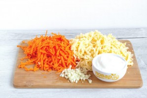 Куриное филе с морковью и сыром - фото шаг 3