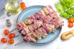 Шашлык с киви - фото шаг 7