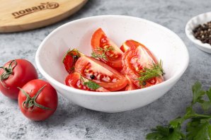 Быстрые малосольные помидоры - фото шаг 7