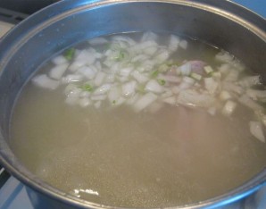 Суп с мясом и грибами   - фото шаг 6