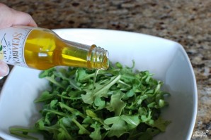 Лимонный салат с рукколой - фото шаг 3