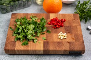 Салат с курицей и апельсинами - фото шаг 2