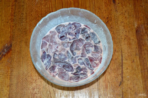 Печень в беконе на мангале - фото шаг 4