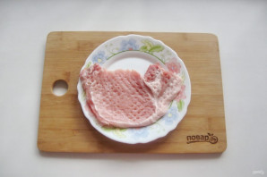 Свиной карбонат на сковороде - фото шаг 2