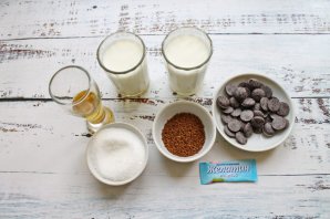Шоколадно-кофейный десерт - фото шаг 1