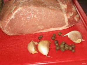 Рецепт свинины в фольге - фото шаг 1