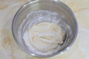 Пирог с мясом на кефире - фото шаг 5