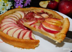 Песочный пирог с карамелизированными яблоками - фото шаг 5