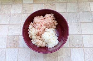 Фрикадельки с рисом "Про запас" - фото шаг 3