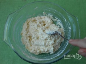 Рецепт пирога (манник на кефире) - фото шаг 2
