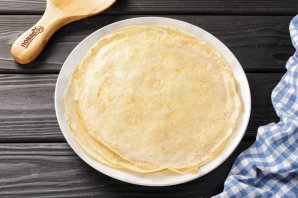 Блины с красной рыбой - фото шаг 11