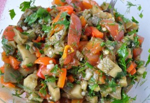 Армянский салат из печеных овощей - фото шаг 3