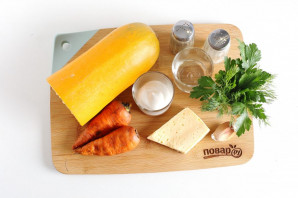 Рулетики из кабачков с морковью и сыром - фото шаг 1