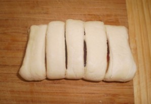 Пирожки слоеные с вареньем - фото шаг 3