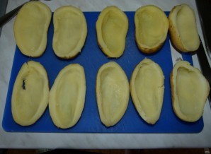Ароматный запеченный фаршированный картофель - фото шаг 4