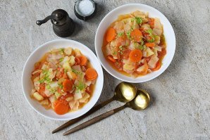 Овощи тушеные - фото шаг 11