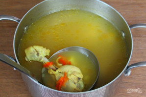 Куриный суп с куркумой - фото шаг 7