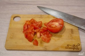 Жареный сулугуни с помидорами - фото шаг 4