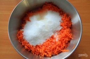 Морковное печенье с кунжутом - фото шаг 1