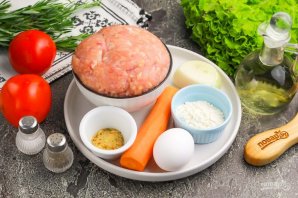 Куриные котлеты в духовке - фото шаг 1