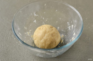 Песочный пирог с грибами и картофелем - фото шаг 4