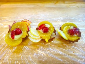 Тарталетки с фруктами в желе - фото шаг 20