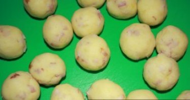 Картофельные крокеты с ветчиной - фото шаг 8