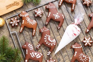 Имбирные пряники на Новый год Лошади - фото шаг 14