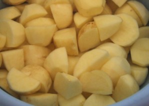 Кабачки тушеные с картофелем - фото шаг 3