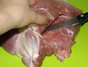 Рулет из мяса в духовке - фото шаг 5