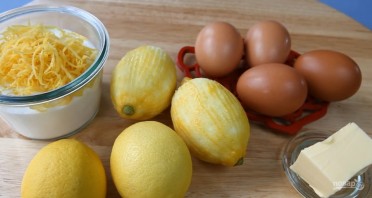 Лимонный крем для десертов - фото шаг 2