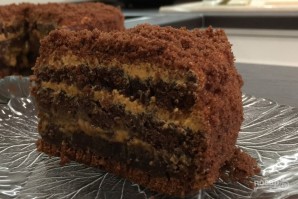 Домашний шоколадный торт "Пеле" - фото шаг 11