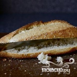 Сэндвичи с фрикадельками, сыром и луком - фото шаг 1
