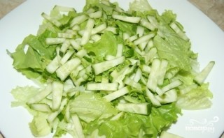 Салат с мидиями и осьминогами - фото шаг 5