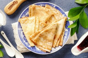 Блинчики классические - фото шаг 12