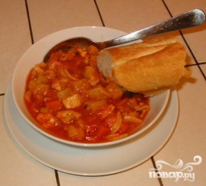 Куриный суп с вермишелью по-итальянски - фото шаг 6