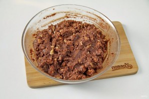Кондитерская колбаска из печенья - фото шаг 9