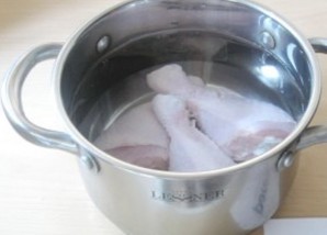 Куриный суп-пюре с грибами   - фото шаг 1