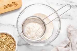 Оладьи из зеленой гречки - фото шаг 3