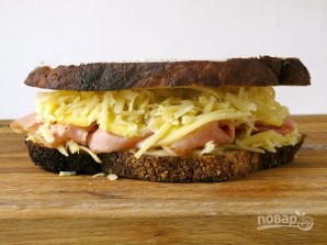 Сэндвич с ветчиной и ананасами - фото шаг 5