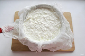 Домашний сыр без яиц - фото шаг 5