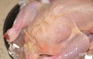 Запекание курицы в духовке - фото шаг 4