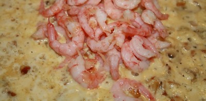 Креветки в сливочно-чесночном соусе с рисом - фото шаг 5