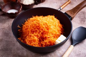 Морковные котлеты на пару