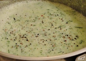 Холодный суп с огурцом - фото шаг 7