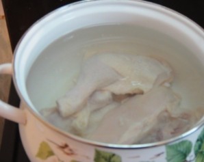 Суп пшенный с курицей - фото шаг 3