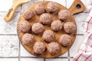 Фрикадельки с подливкой - фото шаг 9