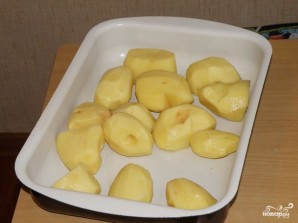 Печеный картофель в духовке - фото шаг 3