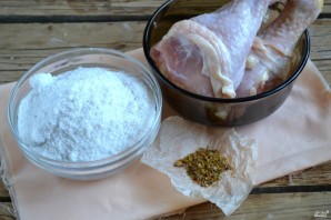 Курица на соли в духовке - фото шаг 1